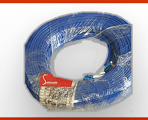 armored connectorised fibre optic cable w/duplex lc