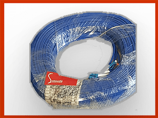 armored connectorised fibre optic cable w/duplex lc
