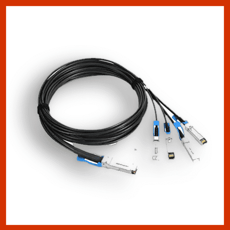 100G to 4x 25G breakout DAC