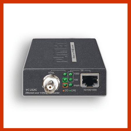 1 port 1g ethernet over coaxial