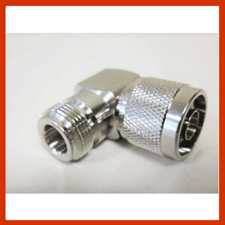 nfemale to nfemale right angle adaptor