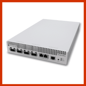 CRS804-4DD-IN 400G switch front panel with 4 QSFP-DD ports